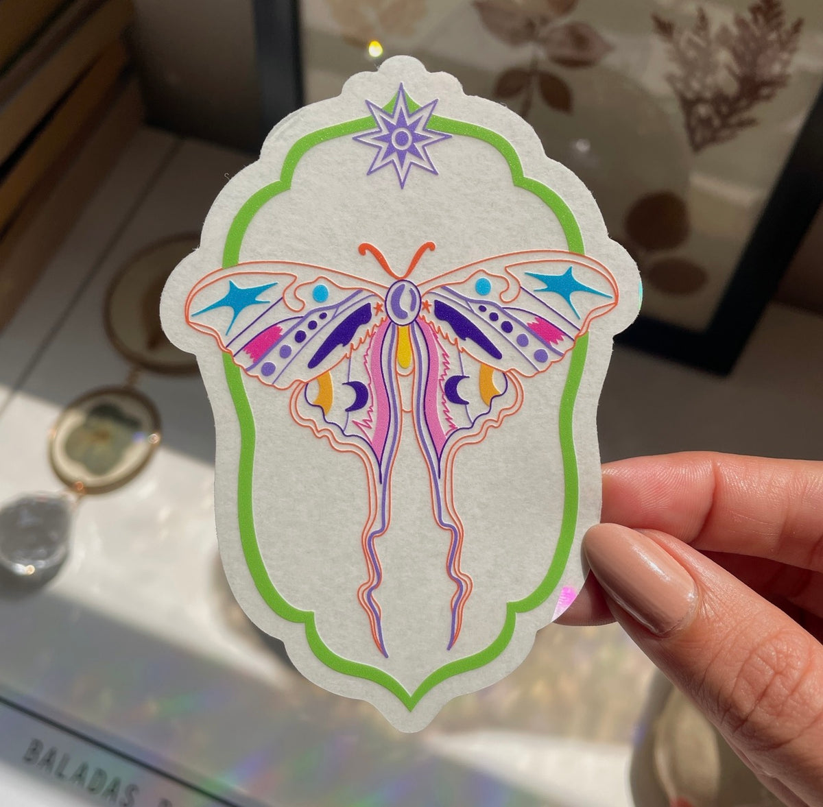 STICKER POLILLA